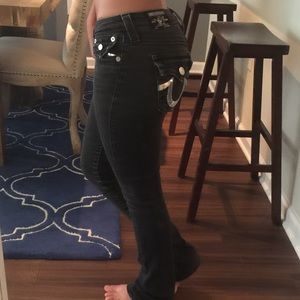 True religion black jeans