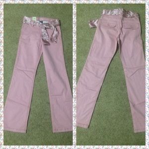 *Girls* Pink GAP Jeans w/ Belt