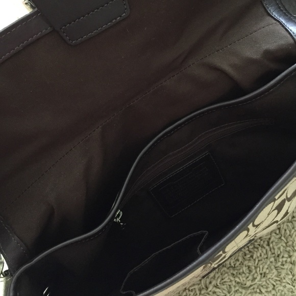 Brown and Gold Coach Purse - Picture 4 of 4