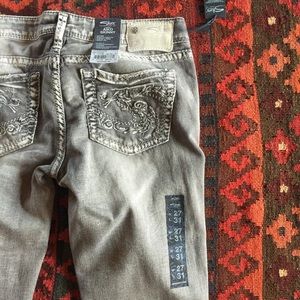 Aiko Skinny by Silver Jeans - Gray