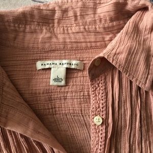 Banana Republic silk top