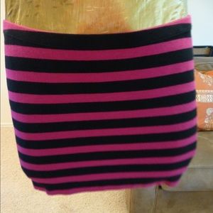 Pink and Black Skirt