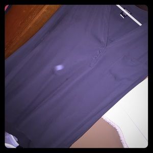 Cute Grey Long Sleeved Blouse