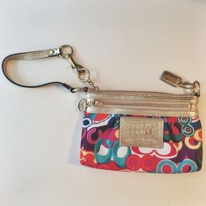 Coach Poppy Limited Edition Wristlet