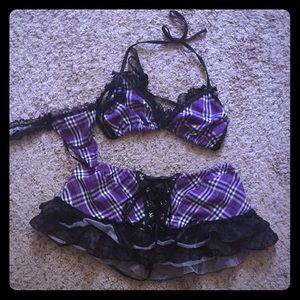 Sexy school girl lingerie
