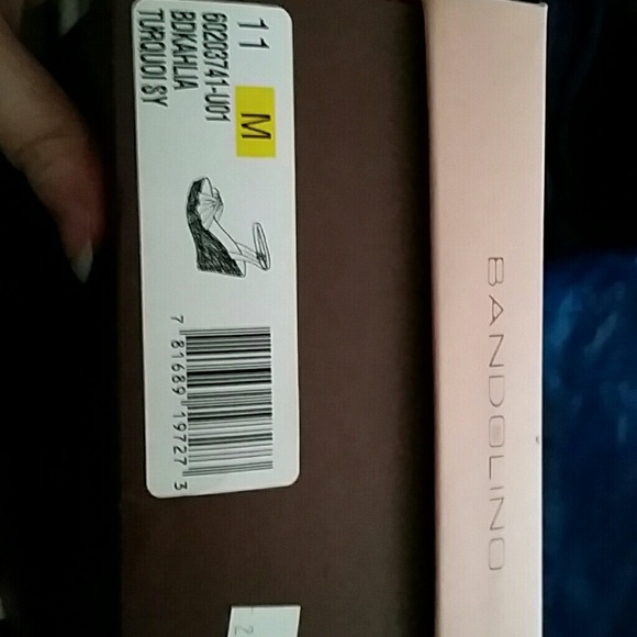 Bandolino Kahlia Wedge Sparkle Sandal - Picture 4 of 4