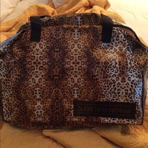 cute leopard makeup bag