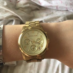 Michael Kors gold watch