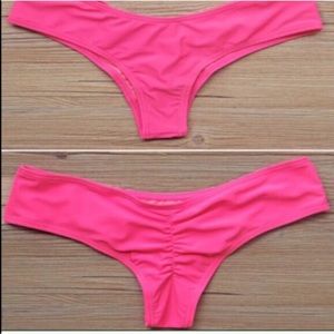 RSVP hot pink cheeky butt bikini
