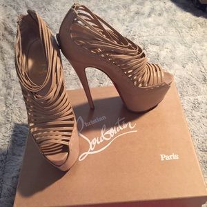 Christian Louboutin Zoulou Leather Heels