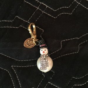 Juicy snowman charm...1 missing rhinestone