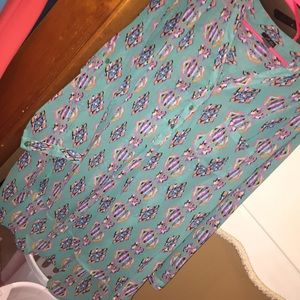 Fun Patterned Blouse