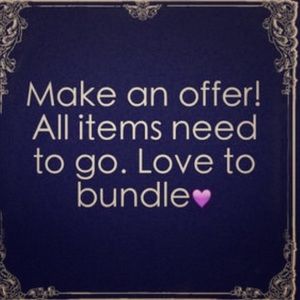 like an item but don't like the price? make offer!