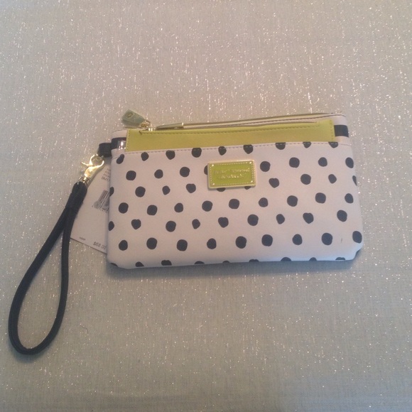 Betsey Johnson Handbags - POLKA DOT Betsy Johnson Wristlet.