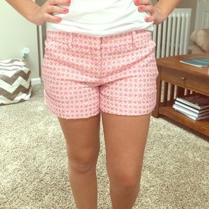 New York & Company pink patterned shorts size 0