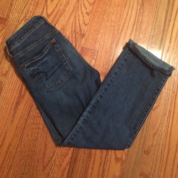 American Eagle boy crop stretch jeans