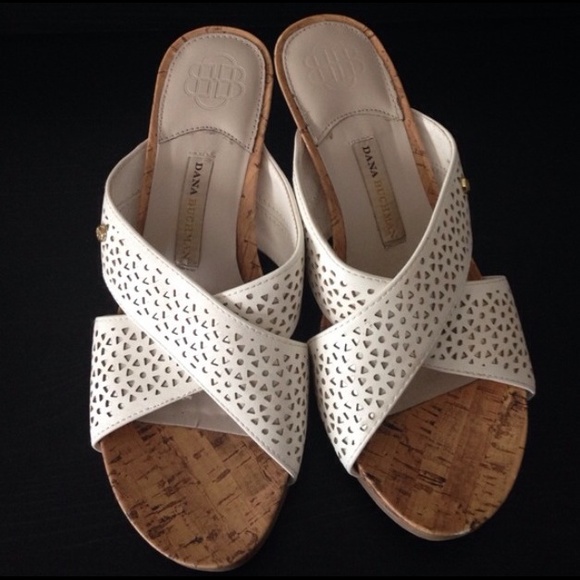White Dana Buchman wedges - Picture 4 of 4