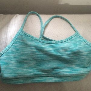 *SOLD Lululemon | Flow Y Bra Size 4 Teal