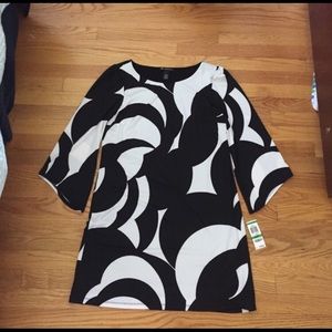 NWT Inc geo dress