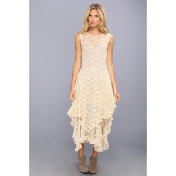 Free People long lacey dress