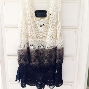 American Eagle crochet top