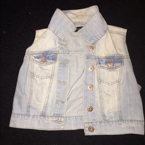 Denim vest