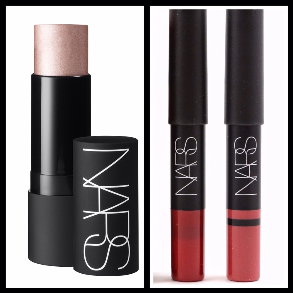 NARS Copacabana Highlighter stick & Matte lipstick