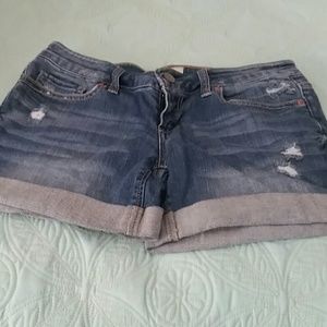Aeropostale blue jean short