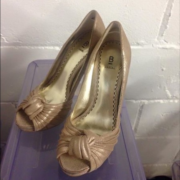 Gold Baker shoes size 5.5
