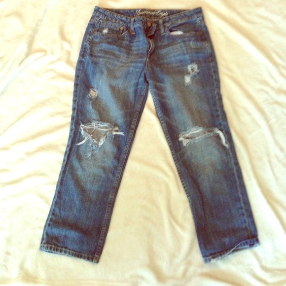 American Eagle Jean Capris