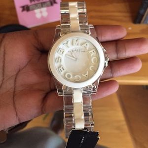 NWT White Marc Jacobs watch ORIG 350