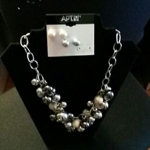 APT Necklace and earrings