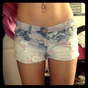 Mossimo Supply Co floral printed shorts size 5