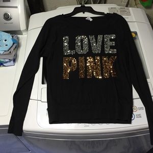 Victoria's Secret Bling Long Sleeve Shirt