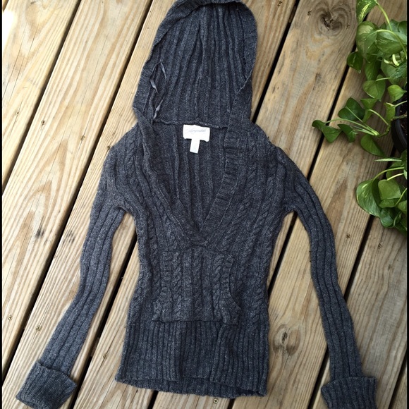 Aeropostale XS gray hoodie sweater