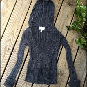 Aeropostale XS gray hoodie sweater