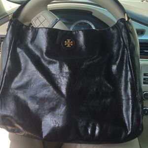 Tory Burch Hobo Black Handbag