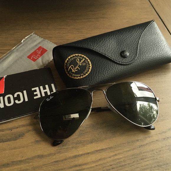 Ray-Ban Accessories - Ray-Ban Unisex Metal Aviator Sunglasses