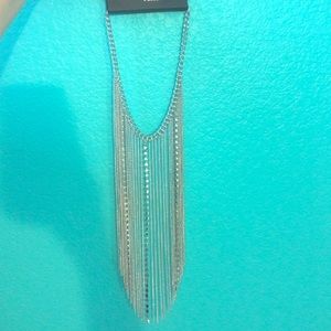 silver statement necklace