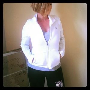 White sporty jacket