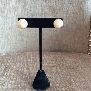 LARGE GOLD BALL EARRINGS