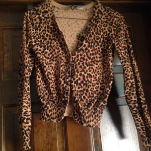 H&M Cheetah Print Cardigan!😍