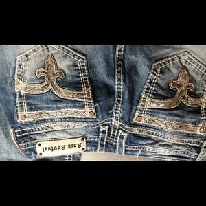 Rock revival easy straight jeans