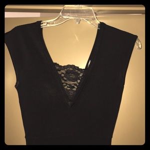 Black Bebe Bandage Dress XS