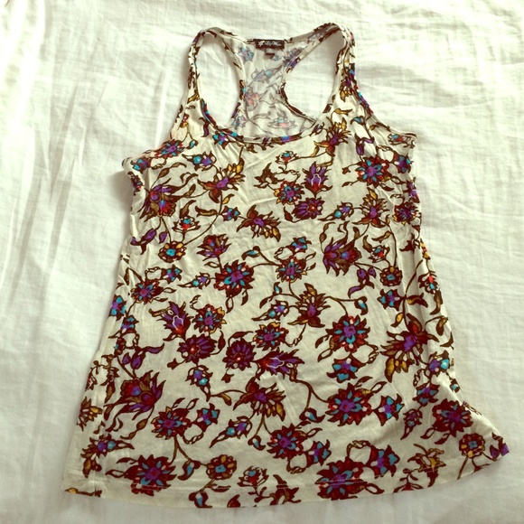 Nordstrom juniors Floral tank