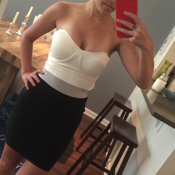 Bebe bandage dress