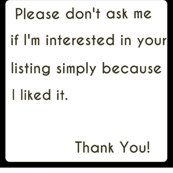 It's against the poshmark rules !!!