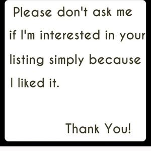 It's against the poshmark rules !!!