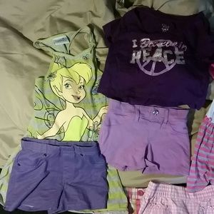 Bundle of girls clothes 4 the summer. Sizes 5 to 6