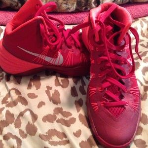 Red Nike Hyperdunks